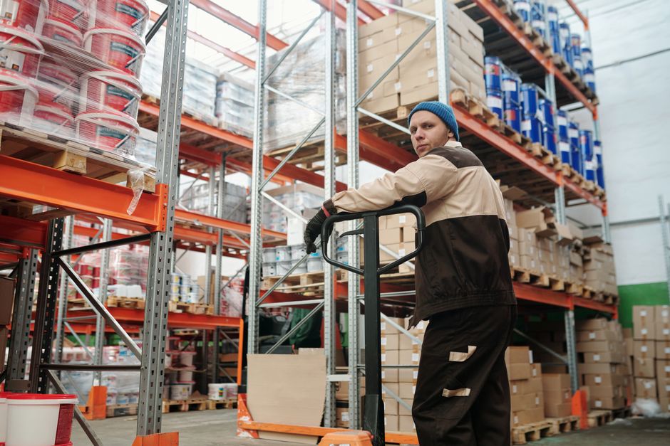 Diable de manutention transpalette manuel